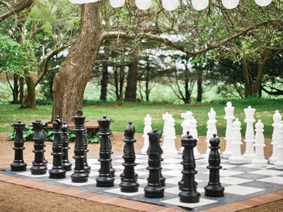 Комплект шахматных фигур до 90 см без поля